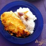 Куриное филе в сырном соусе