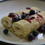 Блинчики со сливочным сыром