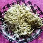 Спагетти с чесночным маслом