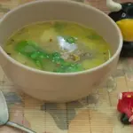 Говяжий суп с  беконом