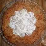 Сухой яблочный пирог