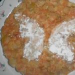 Грушево-яблочная шарлотка