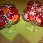 Десерт творожно-ягодный