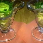 Салат с куриным филе и соевым соусом