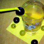 Компот из винограда и никтарина