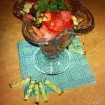 Салат с арбузом