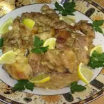 Лимонно-чесночная свинина