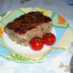 Запеканка из печени с рисом
