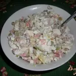 Салат зимний с сельдереем