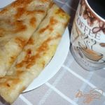 Дрожжевые блинчики с апельсином