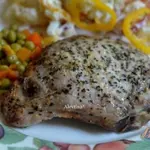 Свиные отбивные с прованскими травами