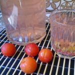 Компот из крыжовника, смородины и красной алычи