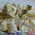 Салат легкий картофельный