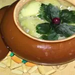 Рыба запеченная в горшочке по-украински
