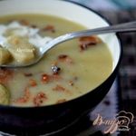 Суп с брюссельской капустой