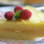 Кекс с лимонным курдом
