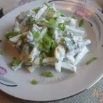 Овощной салат с мясом
