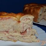Йогуртовая булка с джемом