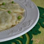 Вареники с картофельно-гороховой начинкой