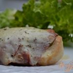 Куриные грудки с беконом и моцареллой