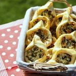 Пирожки Погача  с фетой и зеленью