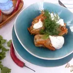 Голубцы с перловкой и грибами