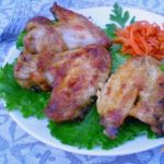 Крылышки жаренные на мангале
