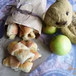 Творожные рогалики с вареньем