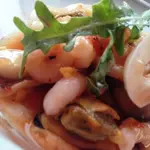 Закуска из морепродуктов в сладком маринаде