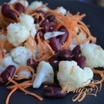 Пикантный салат из цветной капусты