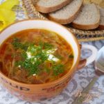 Борщ весенний с крапивой
