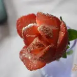 Розочки из клубники