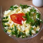 Рыбный салат с горбушей