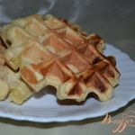 Бананово-апельсиновые вафли