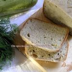 Хлеб с кабачком и укропом