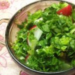 Салат диетический с редисом