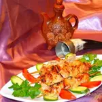 Лимонные шашлычки из индейки