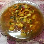 Куриный суп со шпинатом