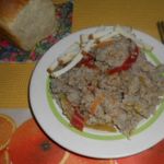 Ячневая каша с овощами в мультиварке