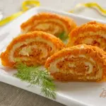 Морковный рулет