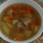 Суп с грудинкой