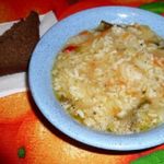 Суп с капустой и рисом