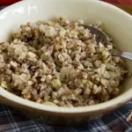 Гречневая каша с миндалем