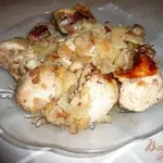 Голени с луком в мультиварке