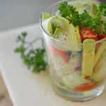 Легкий диетический салат с авокадо