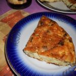 Запеканка из творога и сыра с зеленью