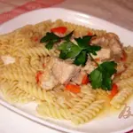 Гуляш с овощами