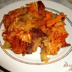 Печень в шубе