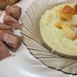 Холодный суп - пюре из сельдерея