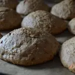 Булочки к завтраку.. с крупой и вяленой клюквой